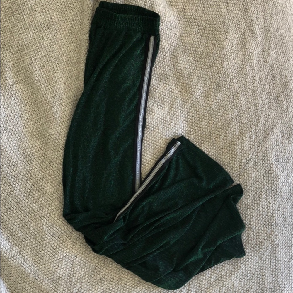 Sparkly Green Joggers